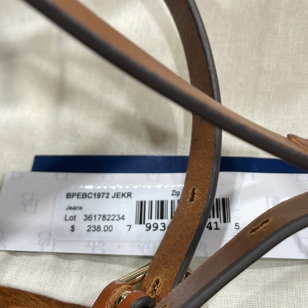 Dooney & Bourke Zip Satchel AWL Blue - Picture 3 of 11